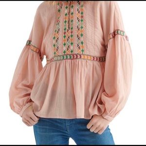 Lucky Brand Bohemian Blouse